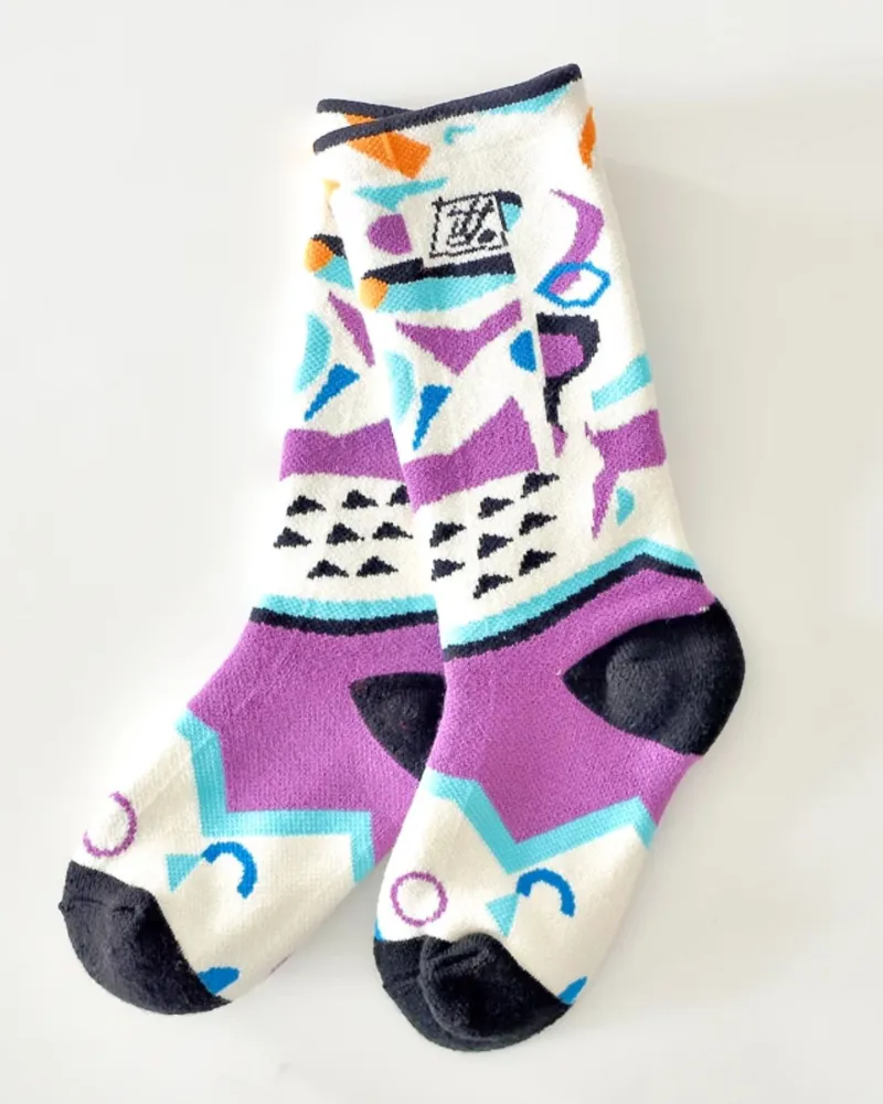 Winter Warm Long Tube High Kids Ski Socks