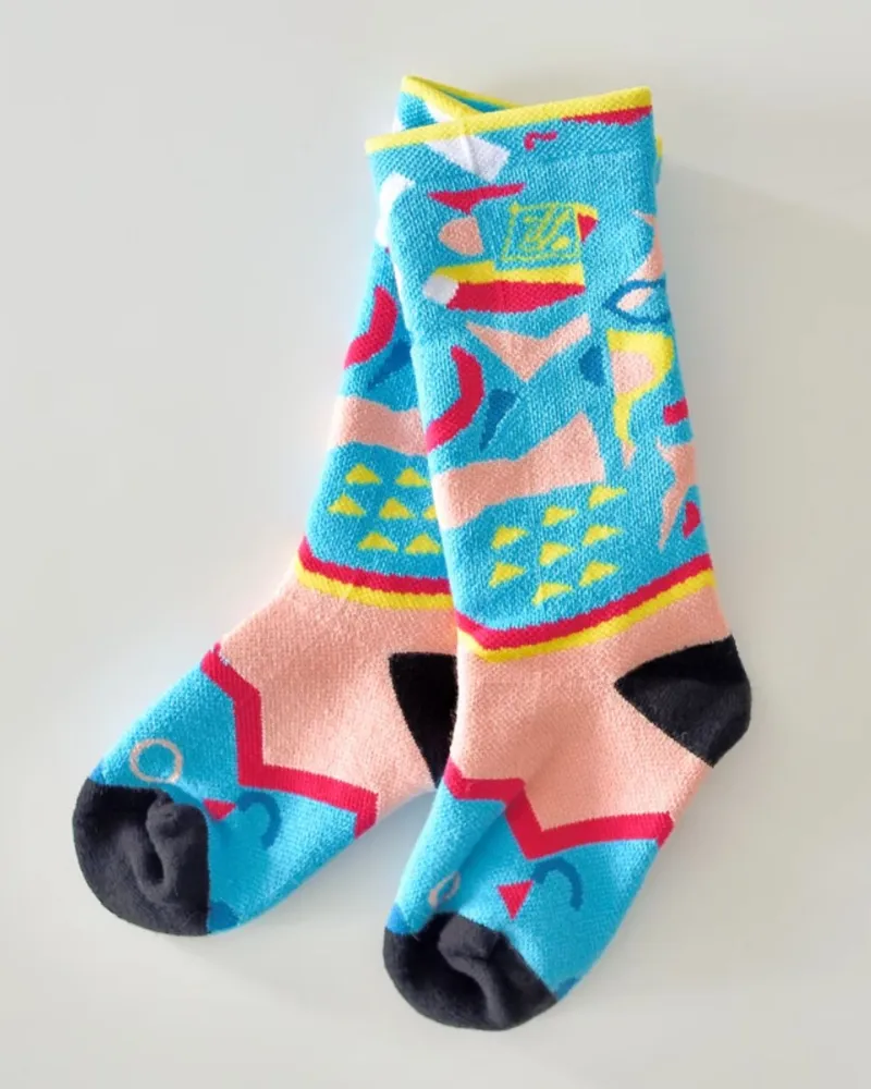 Winter Warm Long Tube High Kids Ski Socks