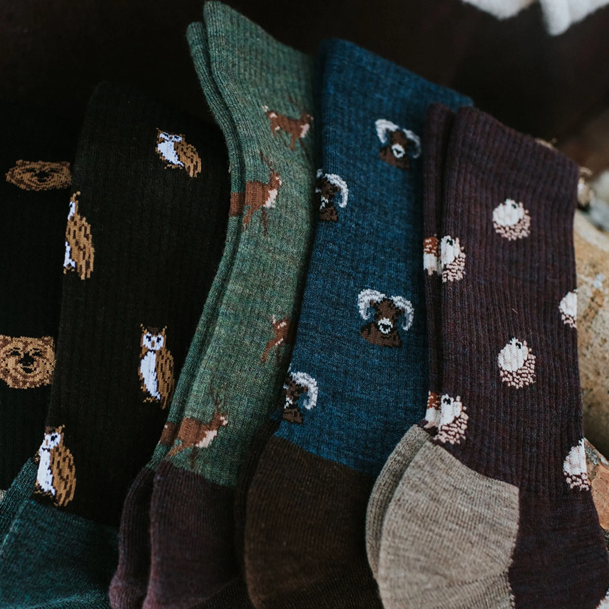 Women's Hedgehog Merino Wool Socks