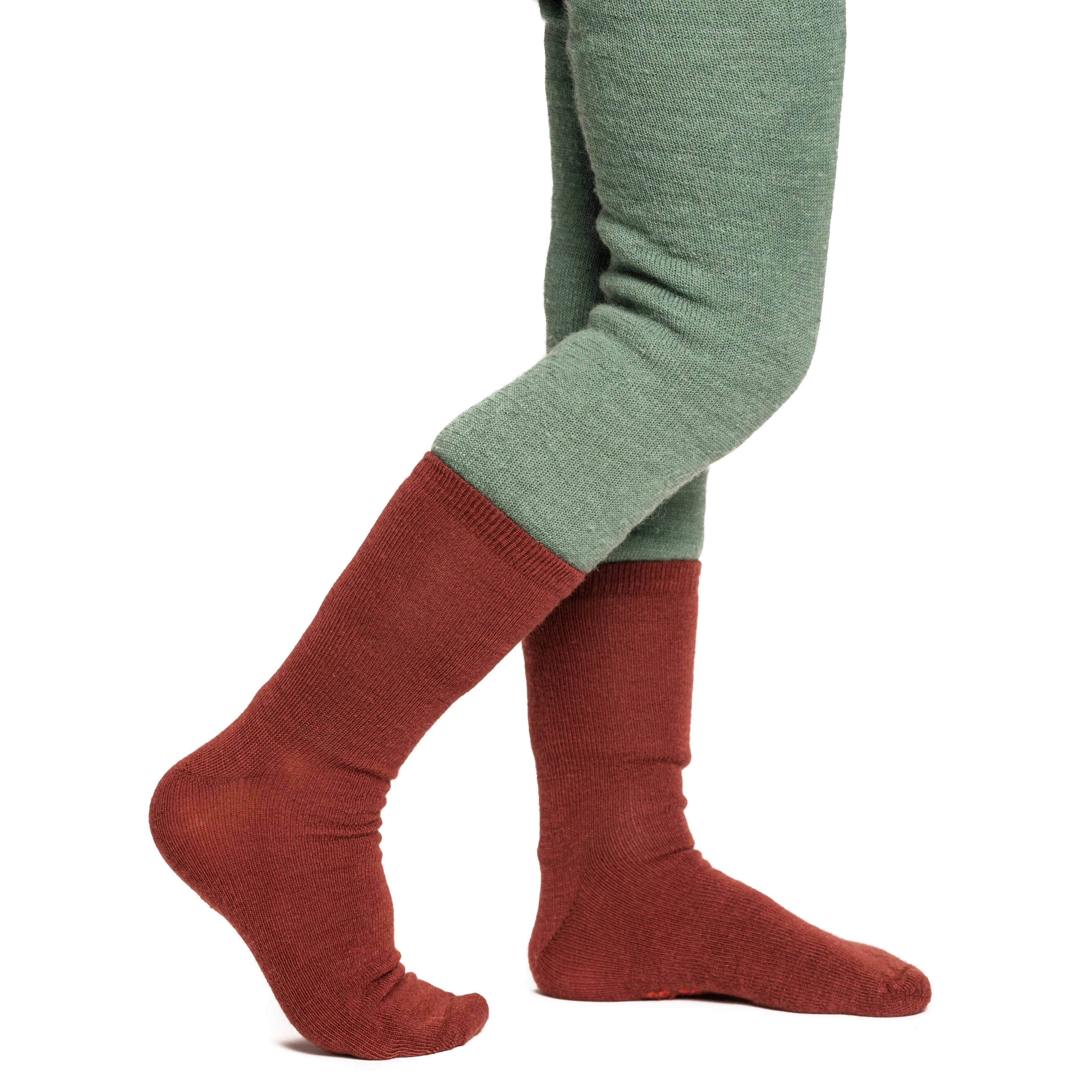 Woolpower Kids&#x27; Socks Liner Classic Rust Red | Buy Woolpower Kids&#x27; Socks Liner Classic Rust Red here | Outnorth