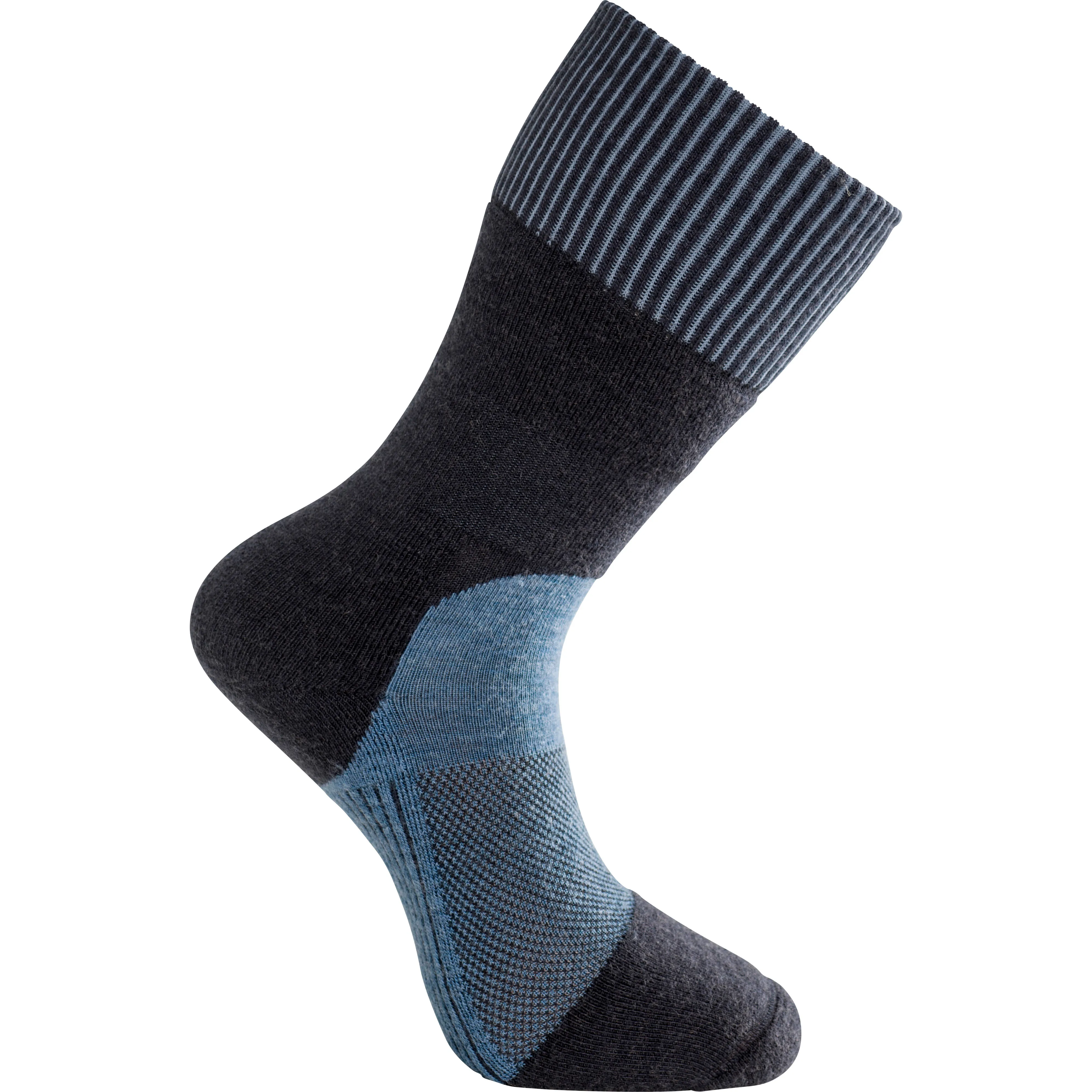 Woolpower Socks Skilled Classic 400 Dark Navy/Nordic Blue | Buy Woolpower Socks Skilled Classic 400 Dark Navy/Nordic Blue here | Outnorth