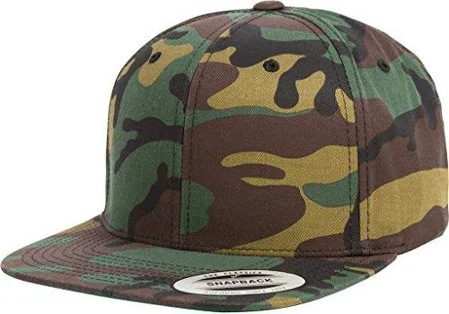 Yupoong Flatbill Hat Classic Snapback Cap Yupoong 6089 - OSFM