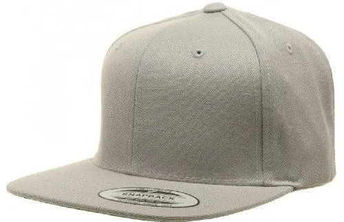 Yupoong Flatbill Hat Classic Snapback Cap Yupoong 6089 - OSFM